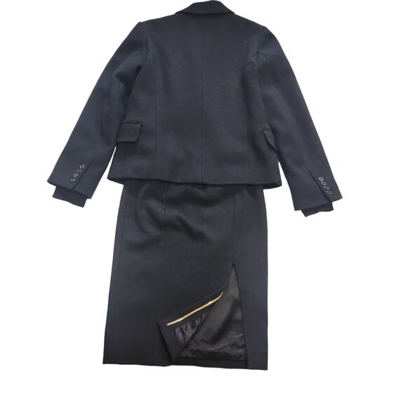 Marc Jacobs Wool Black Blazer Size 0 Suit Jacket - Picture 6 of 7